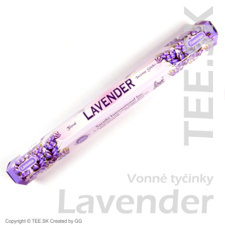 Vonné tyčinky Lavender 20ks (Levanduľa)