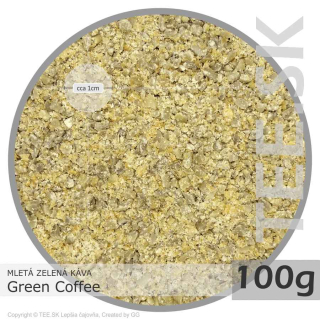 ZELENÁ KÁVA ČISTÁ Green Coffee – mletá (100g)