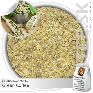 ZELENÁ KÁVA ČISTÁ Green Coffee – mletá (100g)
