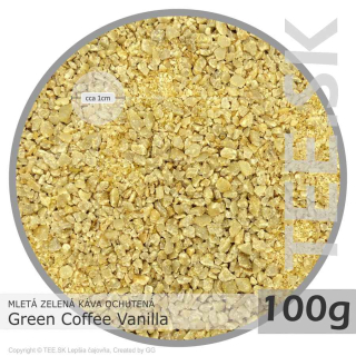 ZELENÁ KÁVA OCHUTENÁ Green Coffee Vanilla – mletá (100g)