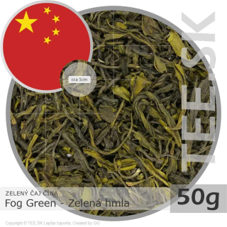 ZELENÝ ČAJ ČÍNA – Fog Green - Zelená hmla (50g)
