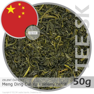 ZELENÝ ČAJ ČÍNA – Meng Ding Cui Yu - zelený nefrit (50g)