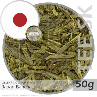 ZELENÝ ČAJ JAPONSKO – Japan Bancha (50g)