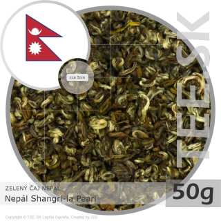 ZELENÝ ČAJ NEPÁL – Nepál Shangri-la Pearl (50g)