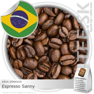 ZRNKOVÁ KÁVA ČISTÁ Espresso Sanny Mezzo – (100g)